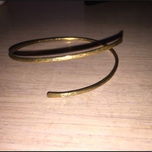 Gold upper arm band